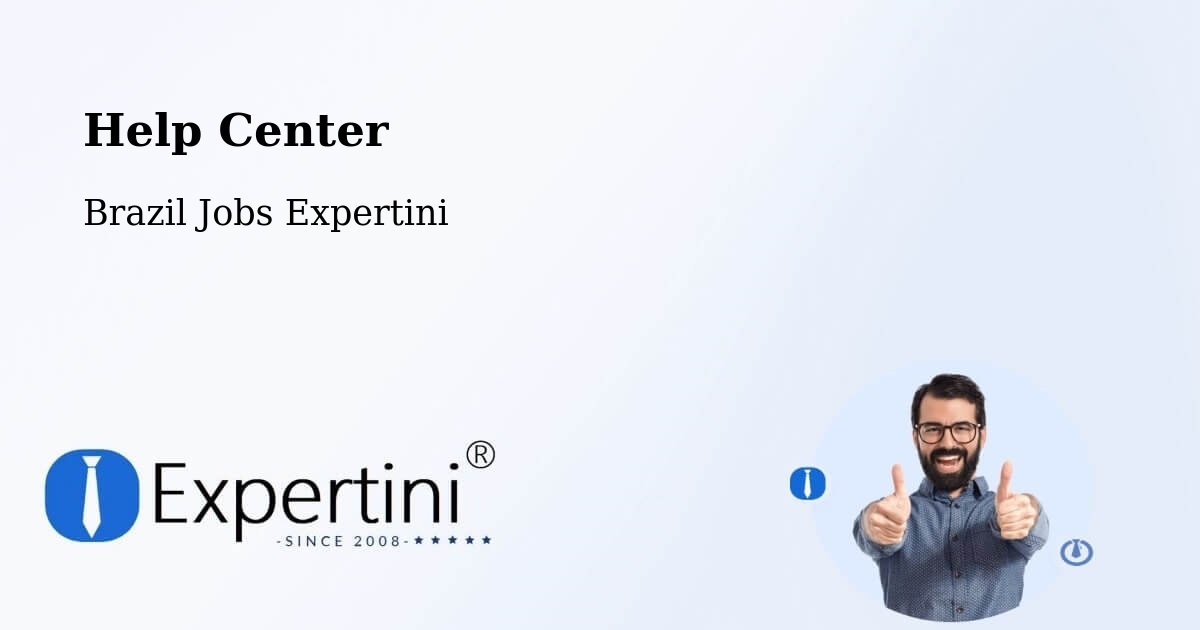 Help Center – Oliveira - Brazil Jobs Expertini